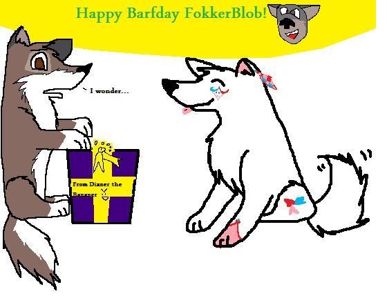 Happeh Birfday Fokkerblob