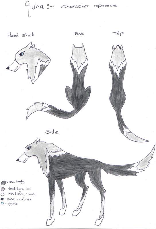 Character ref for Aura