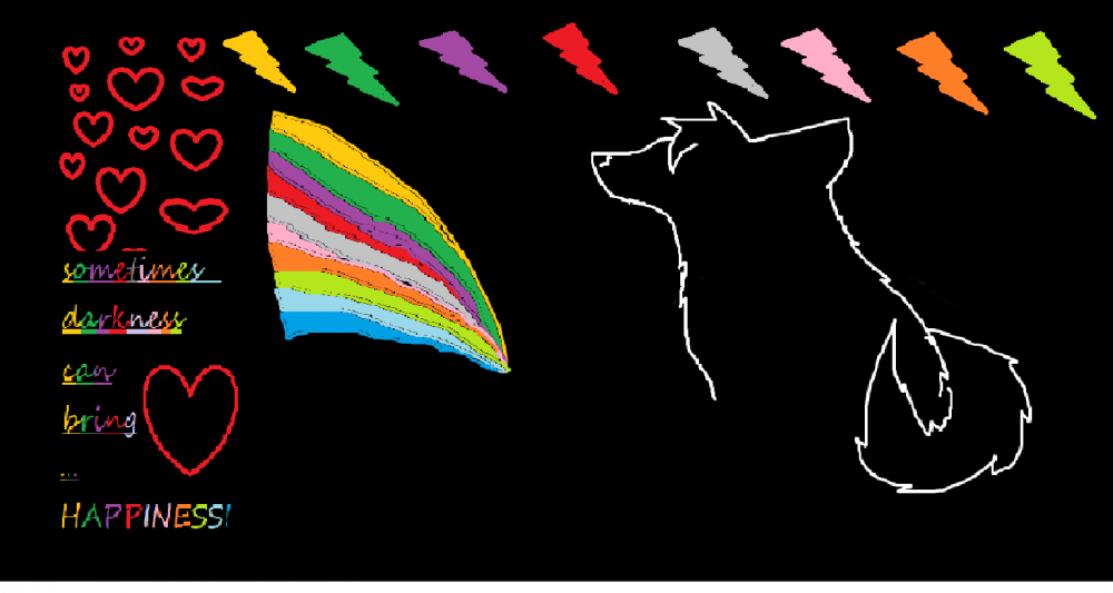 random rainbow thingy