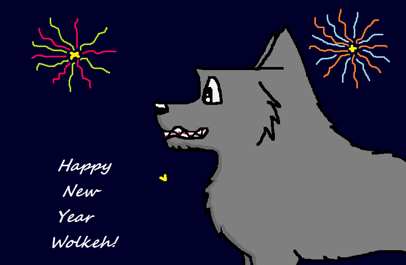 Happy New Year Wolkeh < 3