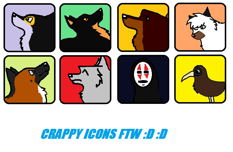 CRAPPY ICONS FTW :D :D