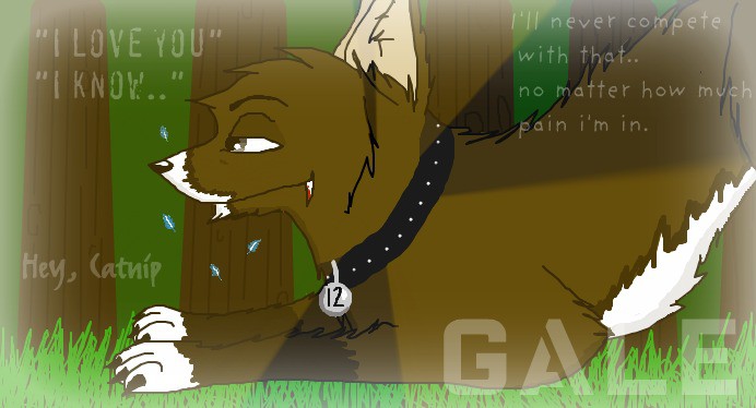 Gale from the hunger games as a Mutt