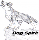 Wolf Howling Doodle