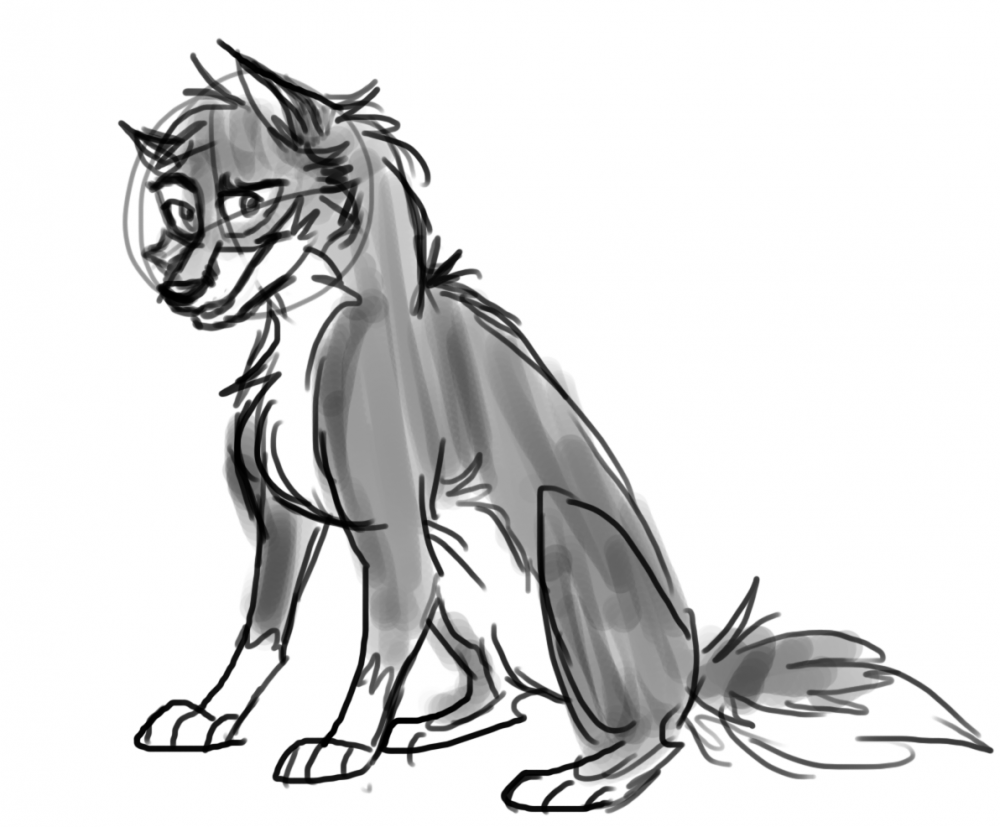 Quick 1 min. Balto Sketch