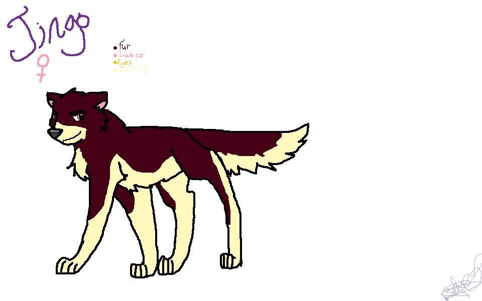 My version of the red faced pup