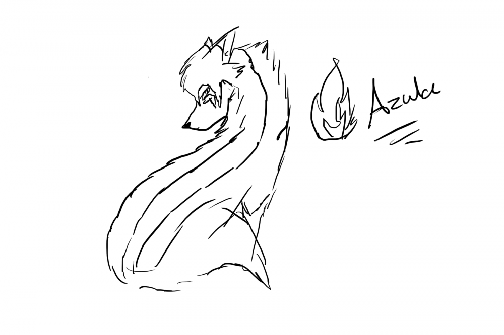Azula Wolf Form