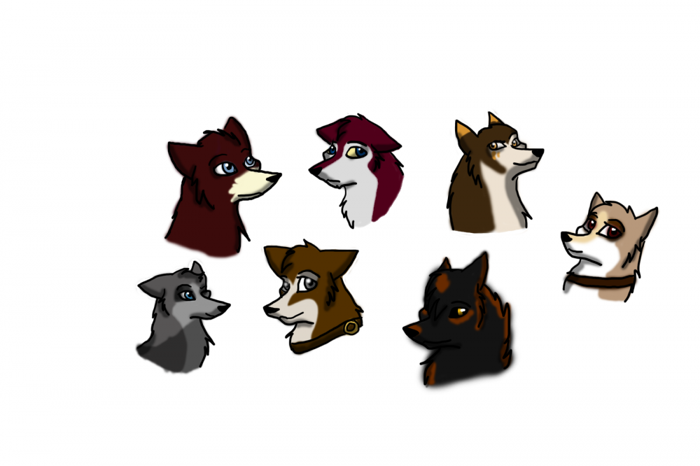 All my active chars (Except for Flight)