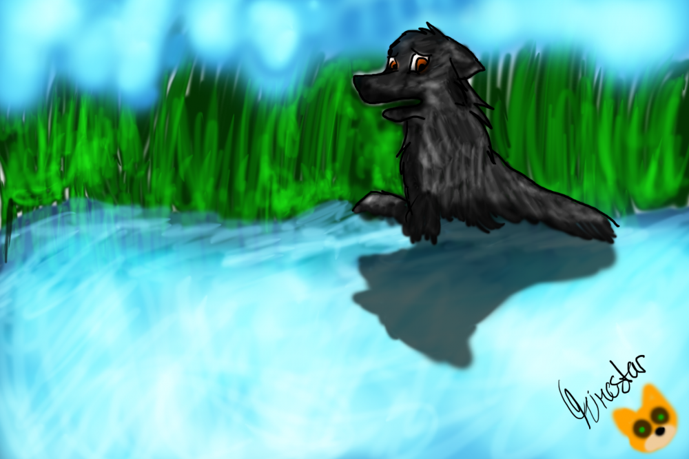 Ember's Death (art trade)
