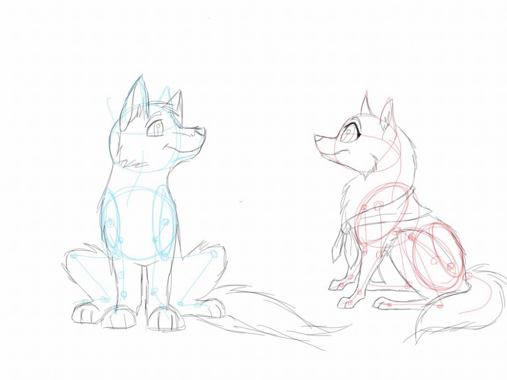 Jenna & Balto enfants (construction)
