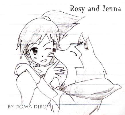 Jenna and Rosy.