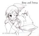 Jenna and Rosy.
