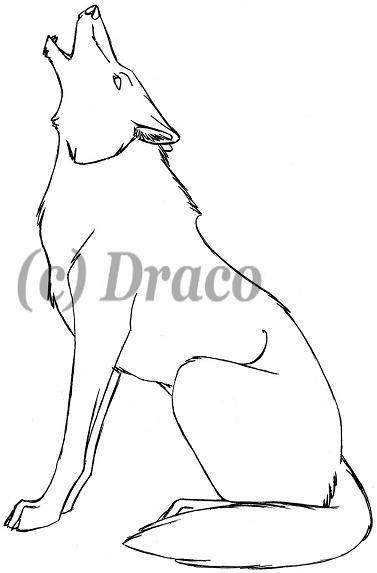 Wolf Lineart