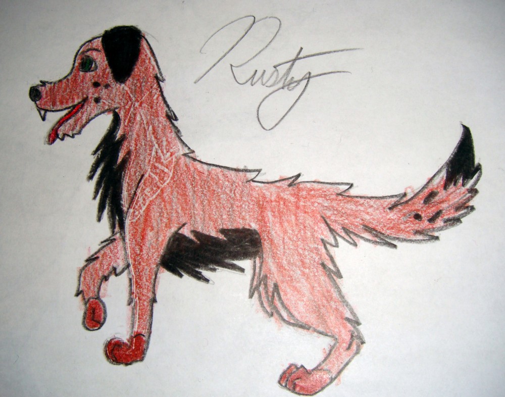 Rusty(c)Jaws the german THIS IS FOR ADOPTION TOPI.