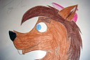 Timmy Turner as a wolf