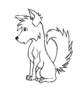 Sitting lineart