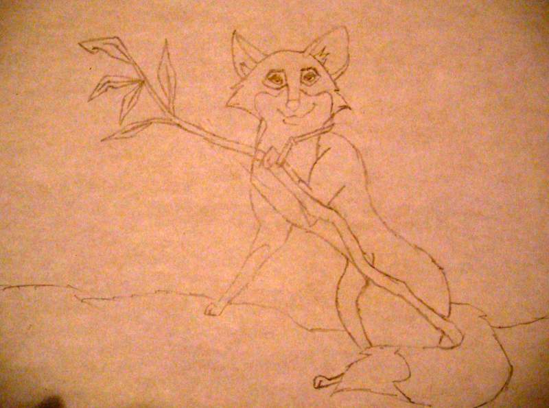 The Fox from balto wolf quest