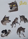 fanart balto d'apres balto 1