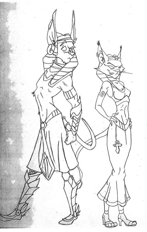 Anubis and that other Goddess