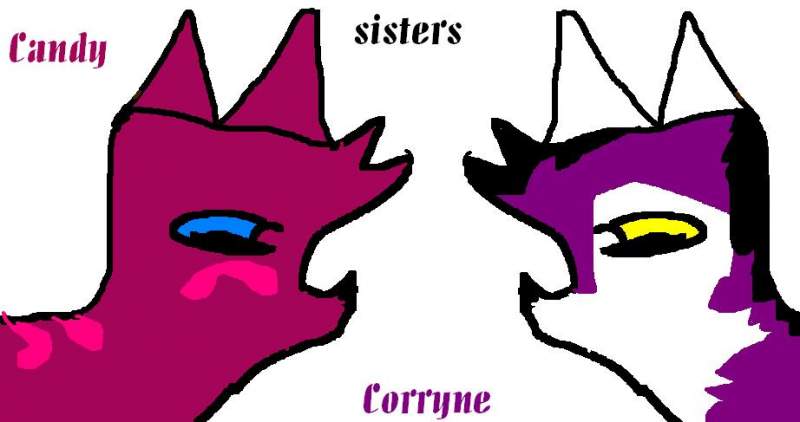 Candy and her sister Corryne