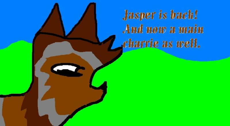 Jasper is back!
