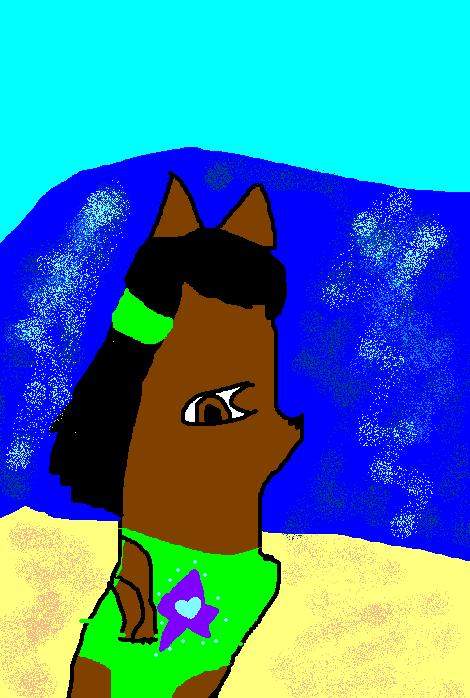 Arrow at the beach