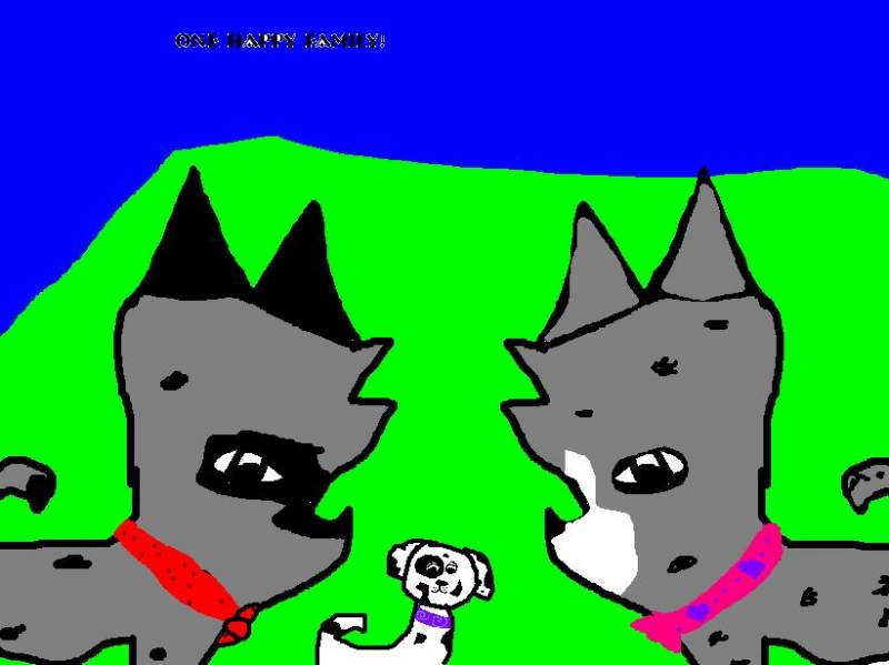 One happy family