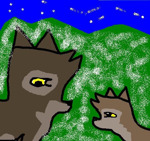 Balto and puppy alue!
