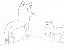 Dog vs. Kitty Cat
