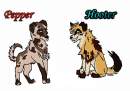 Pepper & Hooter for I AM ALUE THE WOLF contest