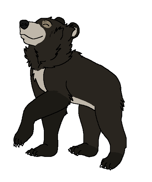 My first bear char, Honaw