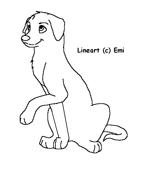 Lineart: Dalmatian