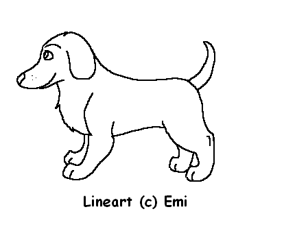Lineart: Daschund