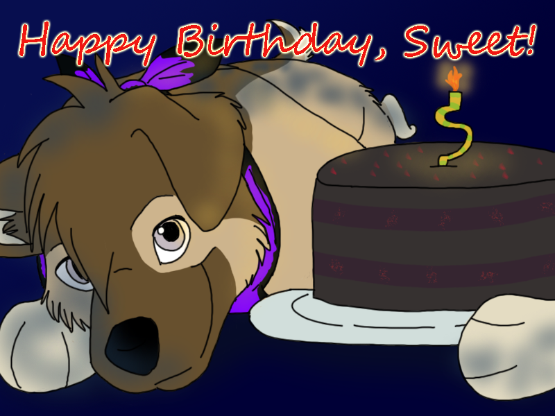 Happy Birthday(late) Sweet :D