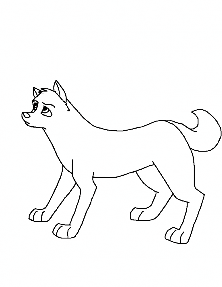 Puppy Lineart