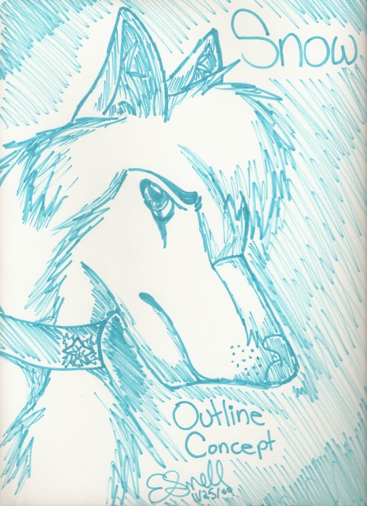 Snow Outline Concept