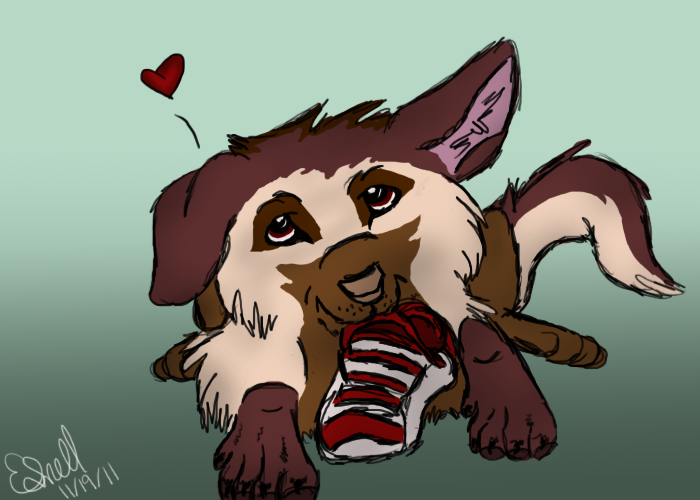 Art Trade - Puppy Ian