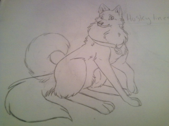 Old pose sketch