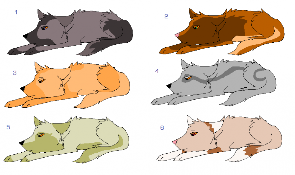 Adoptablez... Cos' I was bored. So there. Huh. 