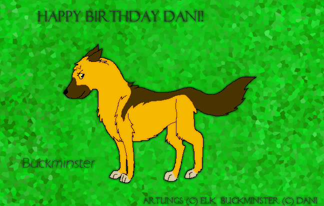Happy (OMG ever so late) Birthday Dani! 