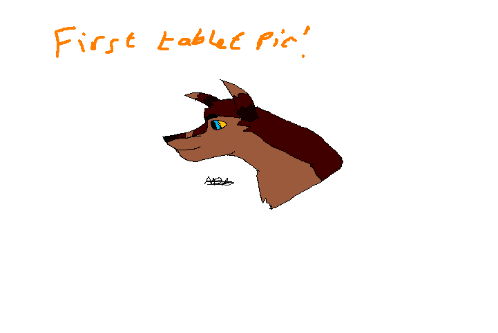 My first ever tablet drawing