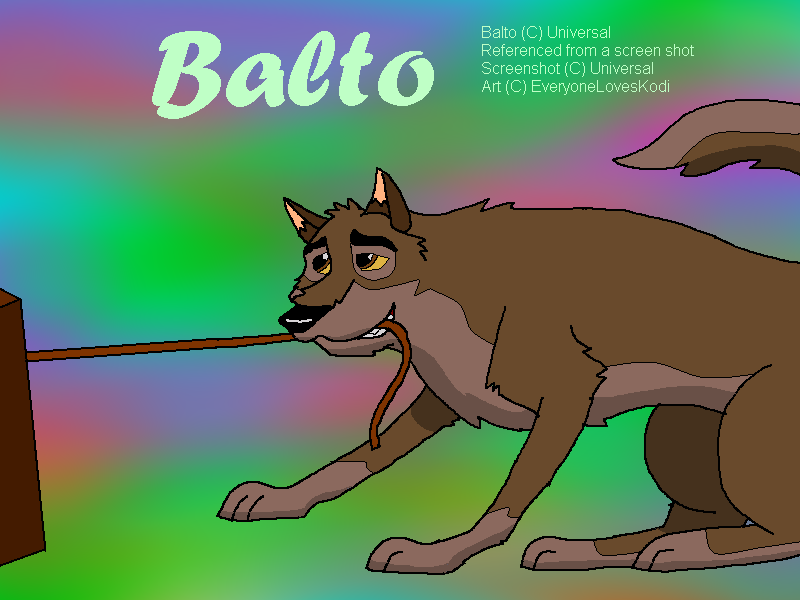 Balto saves the medicine