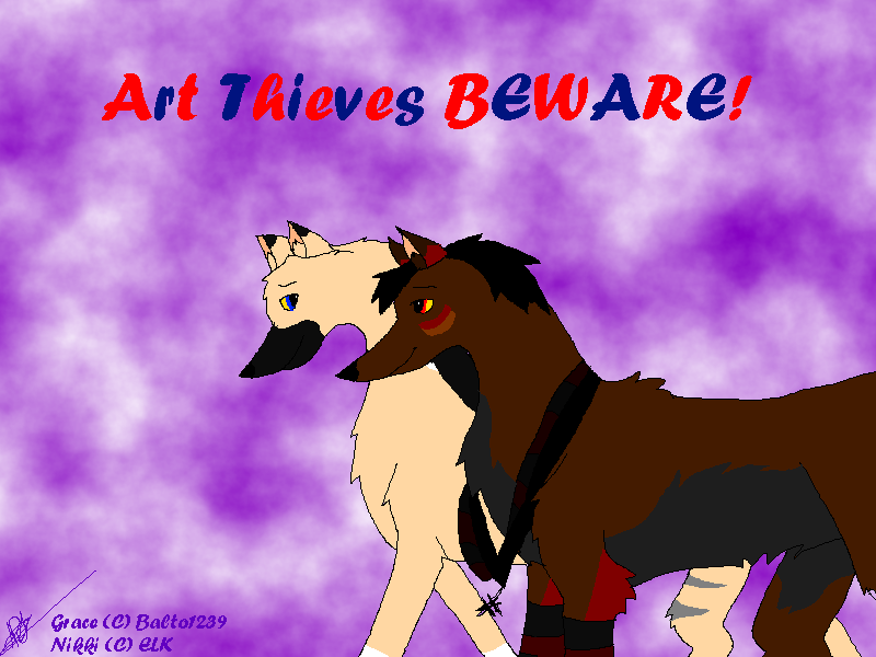 Art thieves beware!