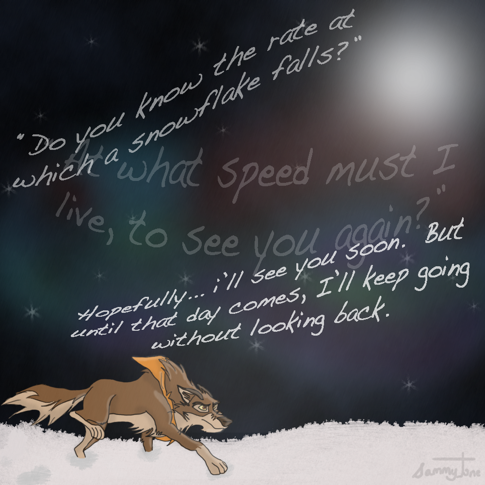 magical words in the sky?  
