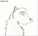 (short and upclose) animated sleeping dog