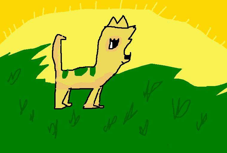 Gift art for White Wolf's Moon