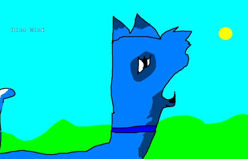 My cute little Blue wind