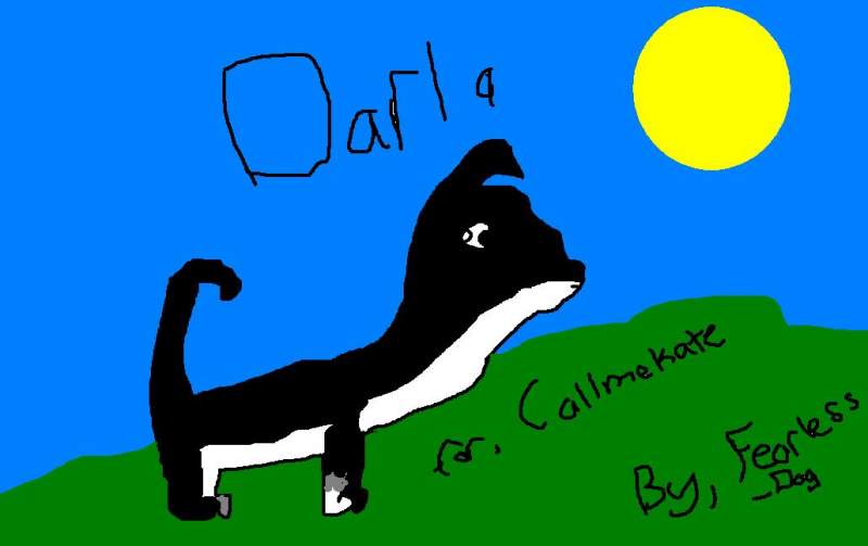 An art trade with Callmekate