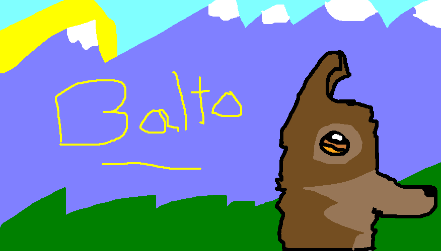 My Balto Drawing