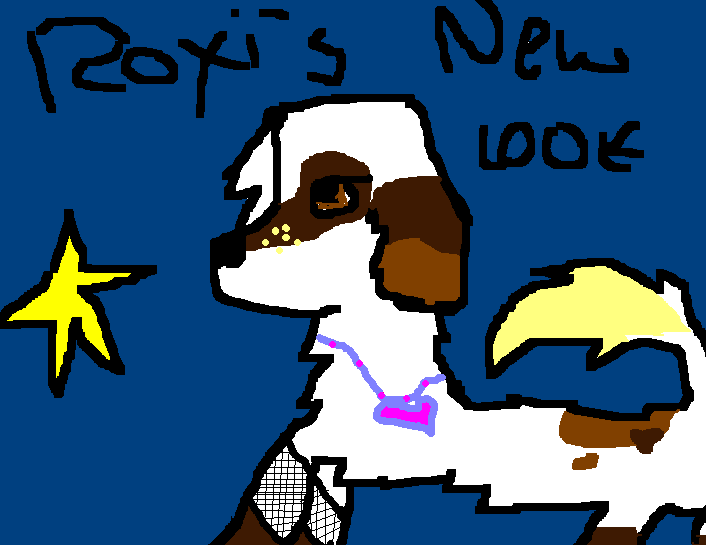 Roxi's new look