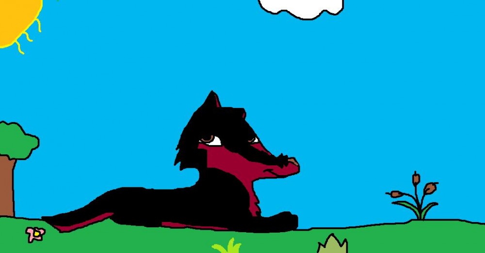 Riley in the park